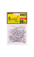 Alloid. Заклепка алюминиевая 4,0 х 8,0мм, 50шт (RA-4080)