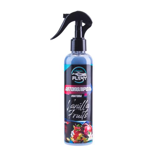 Полироль для пластика и винила матовая FLEXY Vanilla Fruits 250 мл, триггер (4420)