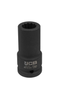 Головка торцевая ударная глубокая 3/4" 19 мм (12-гранная) JCB Tools JCB-46810019