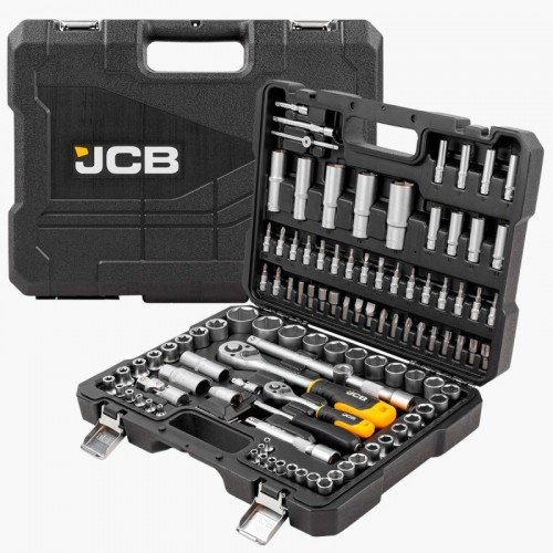 Набор инструментов комбинированный JCB Tools 108 шт, 1/4", 1/2" JCB-41082-5