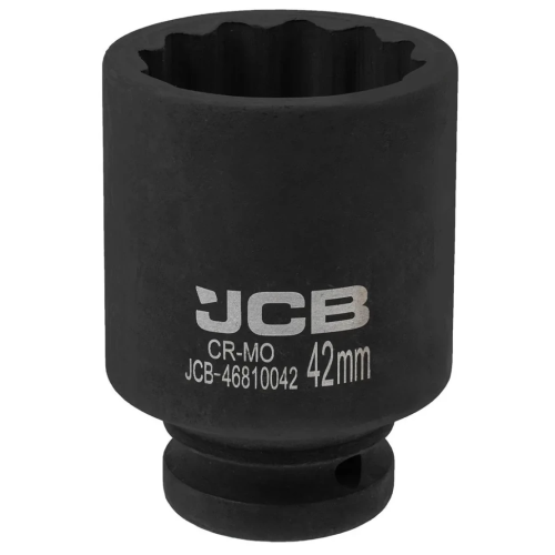 Головка торцевая ударная глубокая 3/4" 42 мм (12-гранная) JCB Tools JCB-46810042