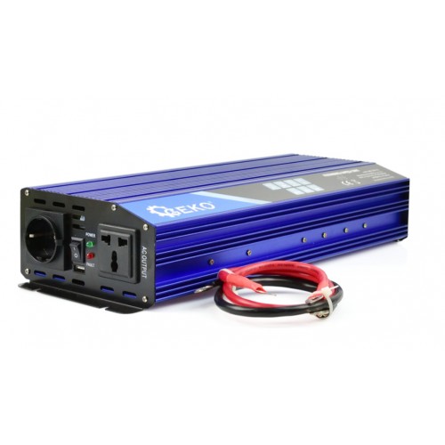 Преобразователь напряжения SINUS 12В/230В 2000/4000Вт GEKO G17016