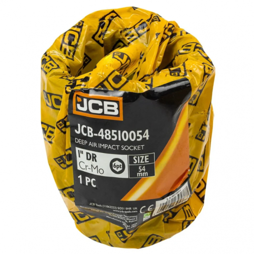 Головка ударна глибока 1" 54 мм (6-гранна) JCB Tools JCB-48510054