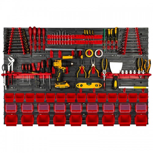 Панель для инструментов Kistenberg 115*78 см + 34 контейнера KS-SET25F