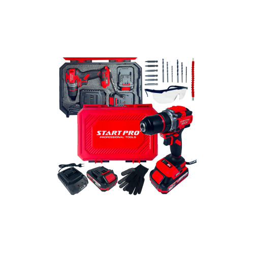 Шуруповерт аккумуляторный 20В 50 Нм Start Pro SCD-20 BRUSHLESS