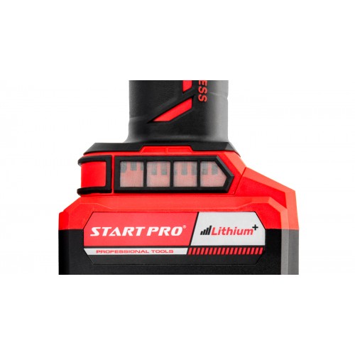Шлифмашина угловая аккумуляторная 125мм 1000-8500 об/мин. Start Pro SAG2-21/2B BRUSHLESS