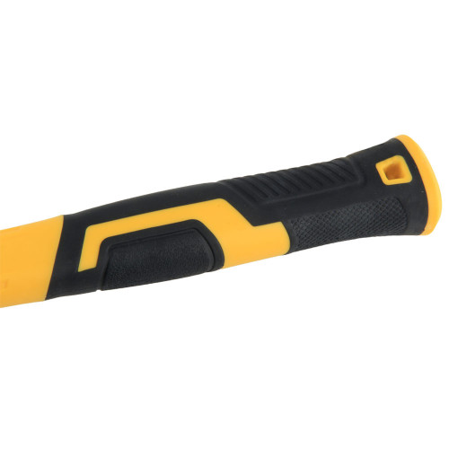 Киянка резиновая черно-белая 225 г фиберглассовая рукоятка SIGMA (4317221)