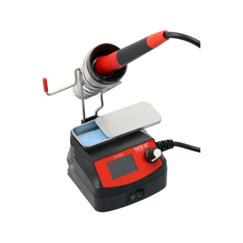 Паяльна станція акумуляторна YATO YT-82500, 18V, 100 Вт, 90-500°C, жало C245 (без АКБ і ЗП)