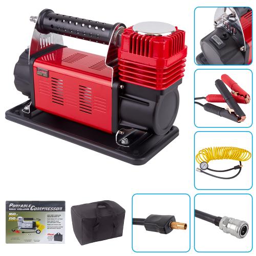 Компрессор автомобильный ZHME 45A / 150 PSI / 160 л/мин