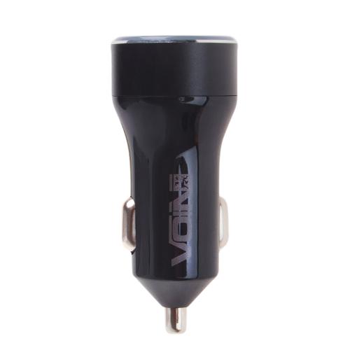 Автомобильное зарядное устройство VOIN 36W, 2USB QC3.0, 12/24V (3.6-6.5V/3A; 6.5-9V/2A; 9V-12V/1.5) (C-36205Q)