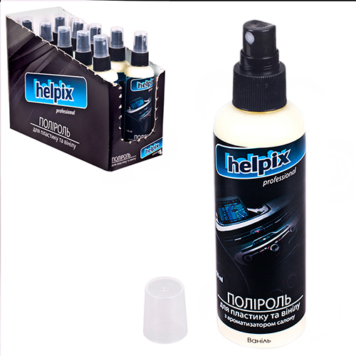 Полироль для пластика и винила HELPIX Professional 100мл (ВАНИЛЬ) (2128)