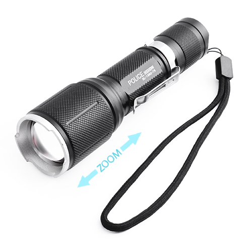 Ліхтар діодний Police BL-1860-T6, 1x18650, ЗУ 220V/12V, zoom, BOX (BL-1860-T6)