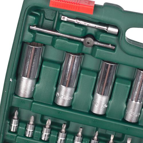 HANS. Набор торц. головок 1/4"DR4-14мм и 1/2"DR10-32 мм,108 предм.(12 гран.) (TK-108 R2)