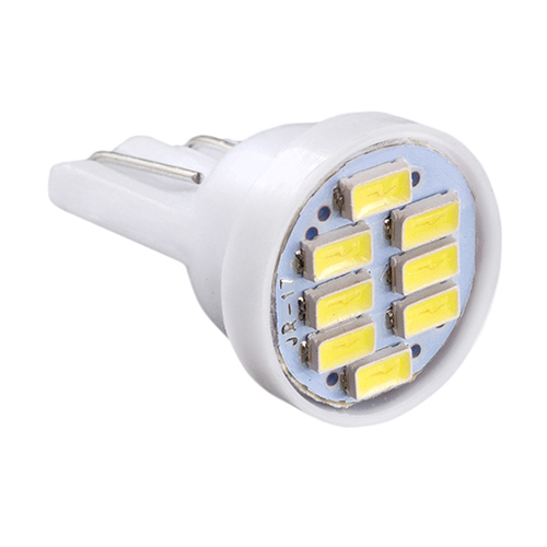 Лампа PULSO/габаритная/LED T10/W2.1x9.5d/W5W/8SMD-3014/12v/0.5w/40lm White (LP-124061)