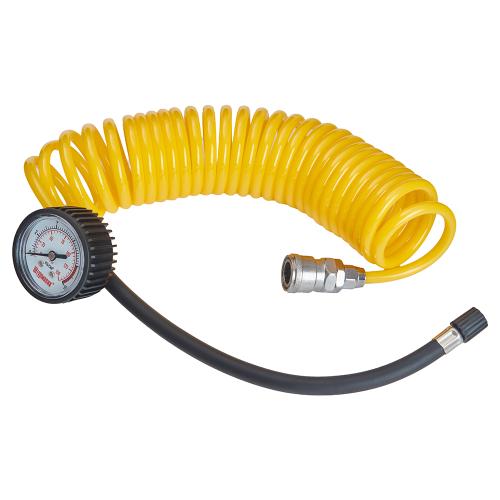 Компрессор "Штурмовик" AC-74 150psi/15Amp/85л/2 цилиндра/PU шланг 5,0м с дефлятором