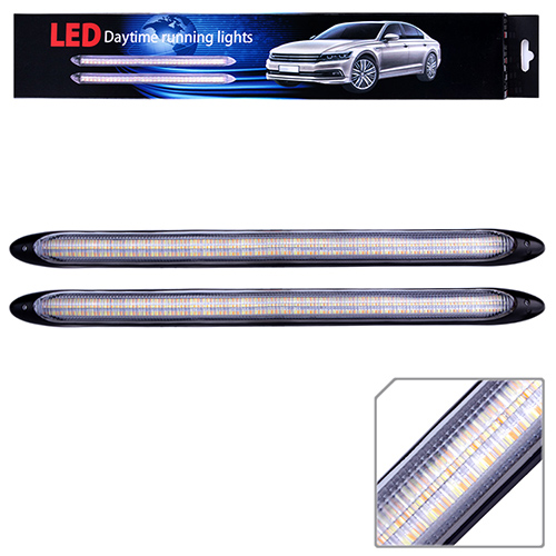 Ходовые огни гибкие 27.5см 3 color бегущие (AG-DRL-D3)
