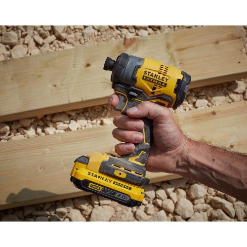 Гайковерт ударний акумуляторний 165 Нм; (без акумулятора) STANLEY FATMAX SFMCF810B
