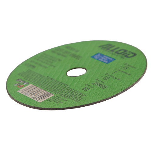 Отрезной круг по металлу Alloid 41 14А Ø75×1.0×10 мм