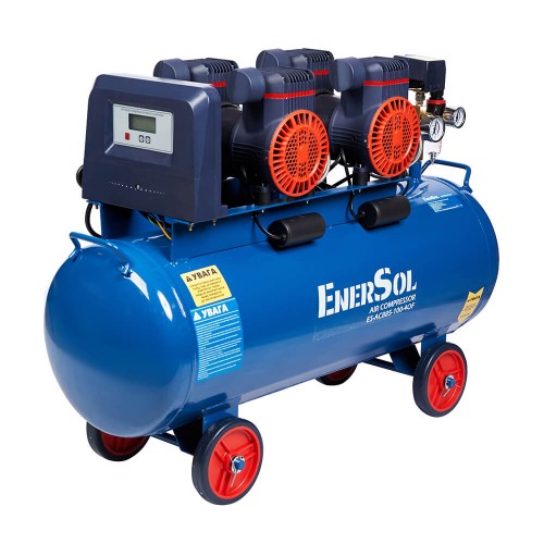 Компрессор воздушный безмасляный ресивер 100 л; 885 л/мин; 230 В; EnerSol ES-AC885-100-4OF