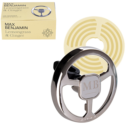 Освіжувач повітря MAХ Benjamin Holder&Refills x 4 Lemongrass&Ginger (718087)