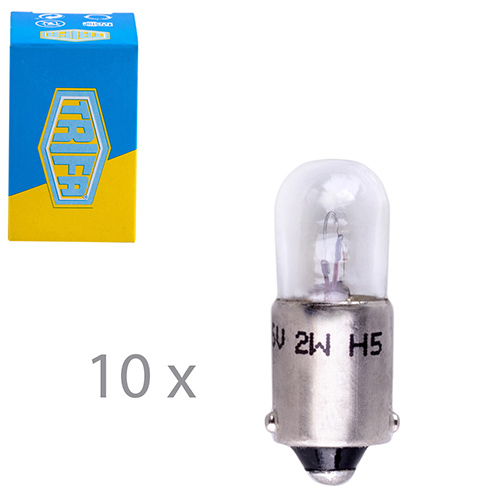 Лампа автомобильная  индикаторная лампа Trifa 6V 2,0W BA 9s (00108)
