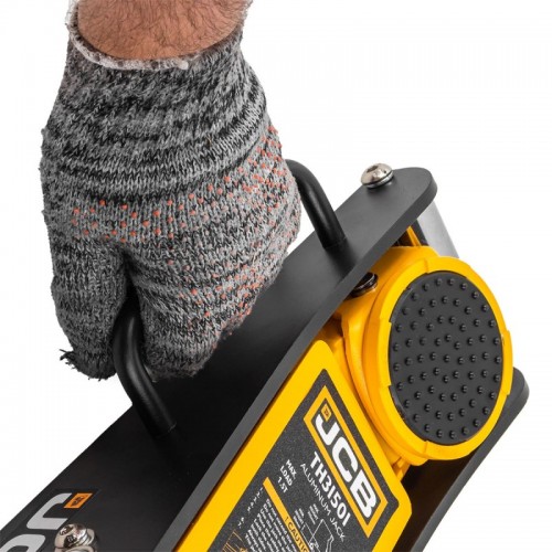 Домкрат подкатной низкопрофильный 1.5т (h 80мм,-355мм) JCB-TH31501