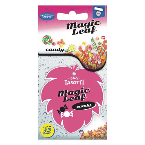 Ароматизатор cухий листок Tasotti/ "Magic Leaf"/ Candy (113269)