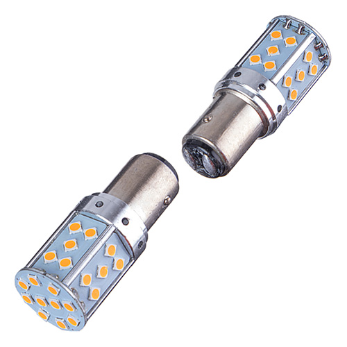Лампа діодна S25 1157-3030-35SMD Y 2 контакту 60476 (1157-3030-35SMD Y 1)
