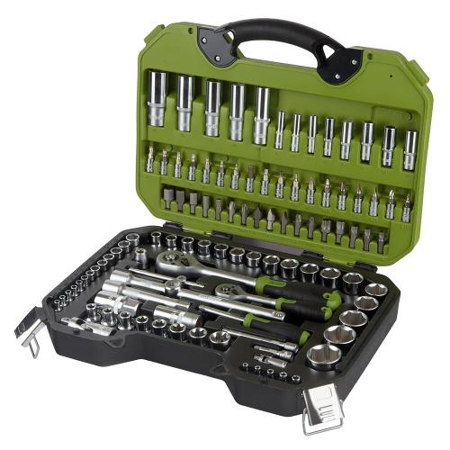 Alloid. Универсальный набор инструмента 1/4" & 1/2", 108 предм. (6 гран.) Трещотки 72 зуба.(TSN-10)