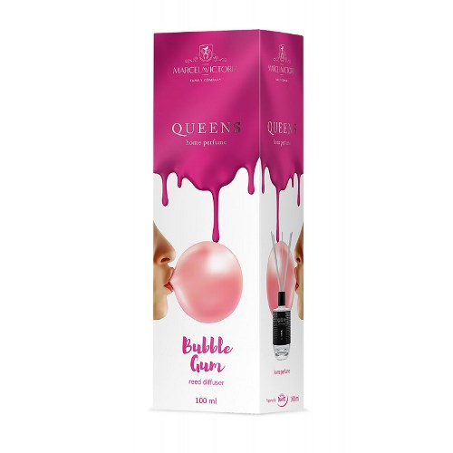 Ароматизатор рідкий для дому/офісу Tasotti "Car & Home" QUEENS White 100ml Bubble Gum (100247)