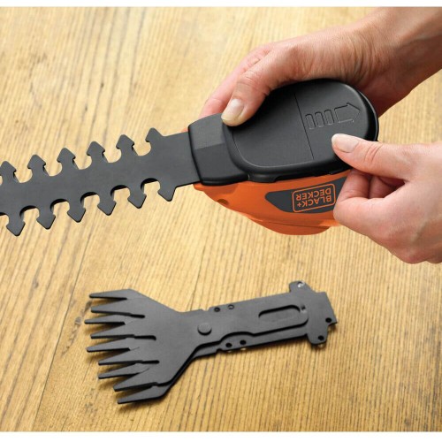 Кусторез-ножницы аккумуляторные 15 см; иаметр веток 8 мм; BLACK+DECKER GSL700