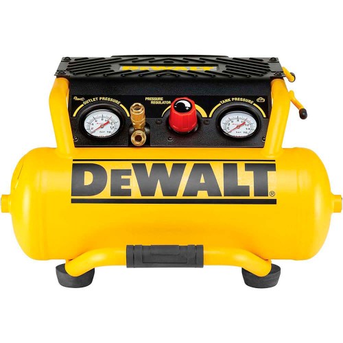 Компрессор воздушный безмасляный ресивер 10 л; 216 л/мин; 230 В; DeWALT DPC10RC