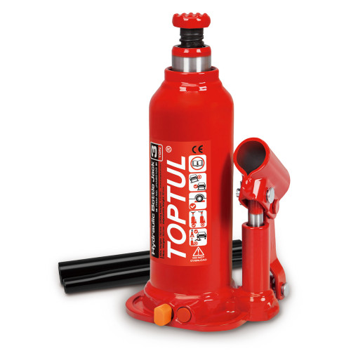 Гідравлічний пляшковий домкрат 2 т 168–316 мм TOPTUL JHAB0102