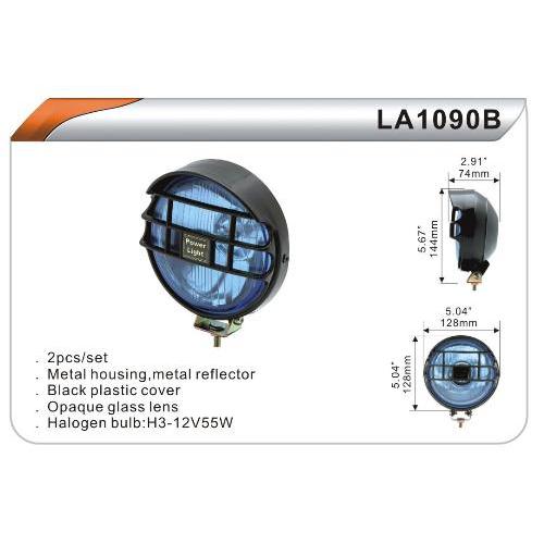 Фара дополнительная  DLAA 1090B-RY/H3-12V-55W/D=128mm (LA 1090B-RY)
