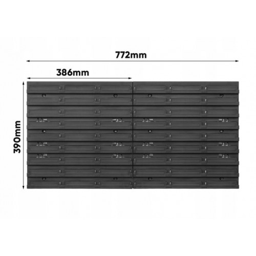 Панель для инструментов 78*39 см + 40 держателей Kistenberg