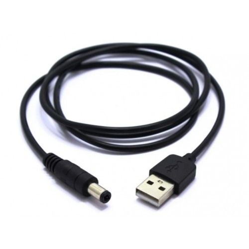 Кабель для роутера USB від павербанка 5,5х2,5 мм