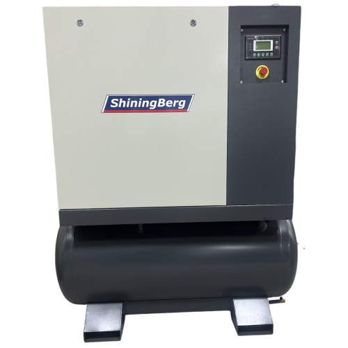 Винтовой компрессор ShiningBerg 1BSD10-10BF-A 7.5 кВт с ресивером 300 л – 1000 л/мин, 10 бар