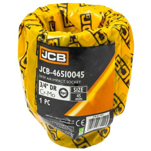 Головка торцева ударна глибока 3/4" 45 мм (6-гранна) JCB Tools JCB-46510045