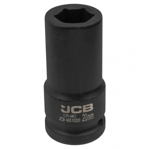Гoлoвкa тopцeвa удapнa глибока 3/4" 20 мм (6-гранна) JCB Tools JCB-46510020