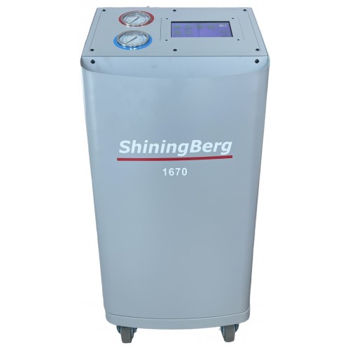 Установка для обслуговування кондиціонерів (автоматична) R1З4a ShiningBerg (1670)