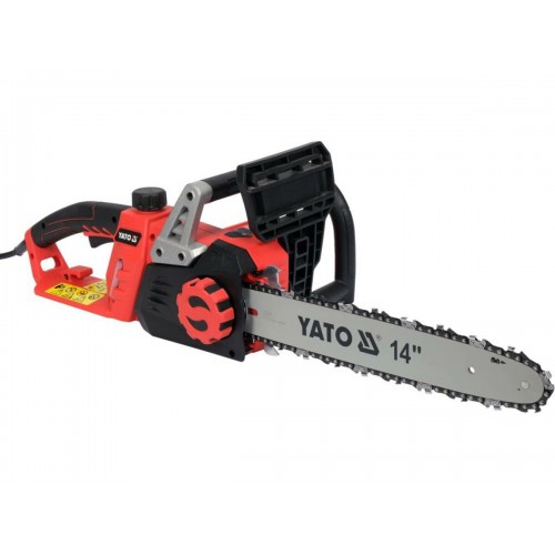 Пила цепная электросетевая 230 В YATO: 1600 Вт, шина - 14"/36 см