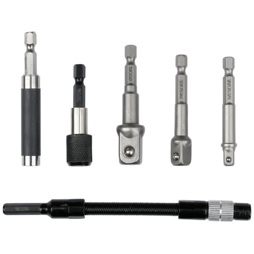 Набор держателей-адаптеров YATO HEX 1/4" → 1/4", 3/8", 1/2", 6 предметов YT-04640