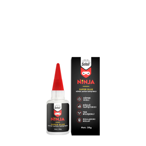 Суперклей SELSIL NINJA, 1-компонентный, 20 г (20V230)