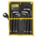 Haбіp Г-oбp. ключів HEX 6 од. (12-24 мм) в чохлі JCB Tools JCB-5067