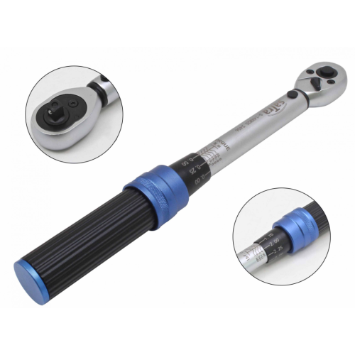 Ключ динамометрический 1/4" 5-25 Нм SATRA S-14XM25