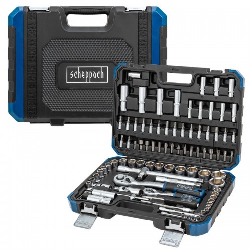 Набор инструмента 94 предмета 1/4"&1/2" (6-гран.)(4-32мм) SCHEPPACH SCH-4941-5