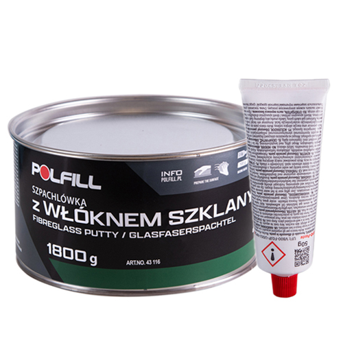Polfill Шпатлевка со стекловолокном Polfill из зат. 1,8kg (43116)