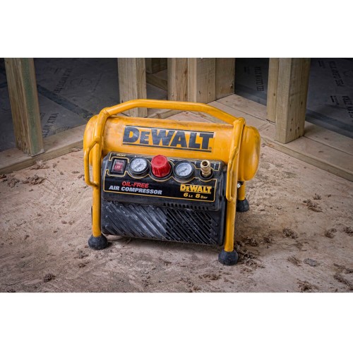 Компрессор воздушный безмасляный ресивер 6 л; 170 л/мин; 230 В; DeWALT DPC6MRC