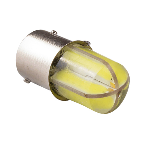 Лампа PULSO/габаритная/LED 1156/S25/BA15s/P21W/8SMD-COB/12v/2.8w/266lm White (LP-282666)