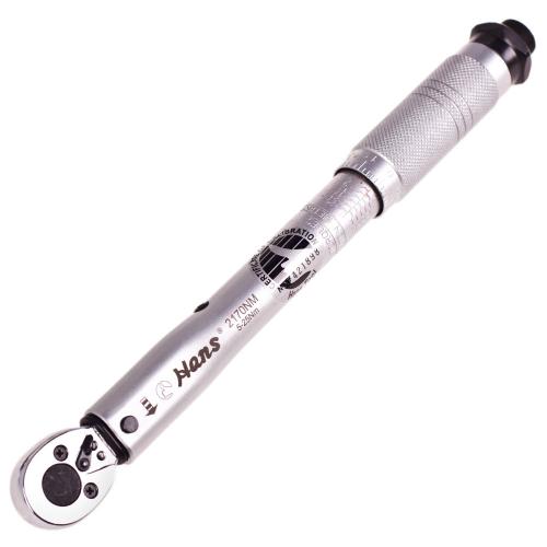 Динамометричний ключ 1/4"DR 5-25HM, 275мм, 580г (2170Nm) HANS (2170Nm)